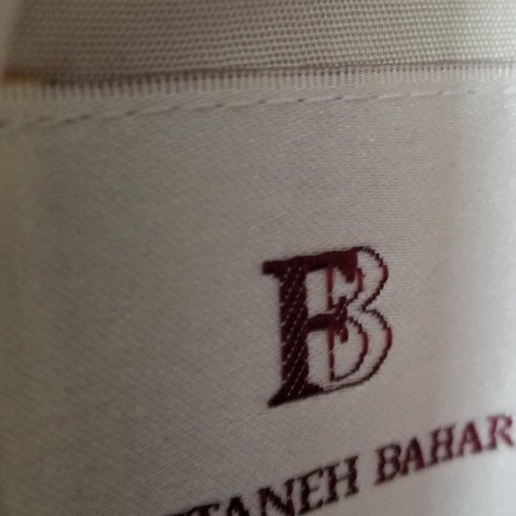 Fattaneh Bahari  Oyster Color Sheath Dress with Matching Short Sleeve Jacket - Picture 4 of 4